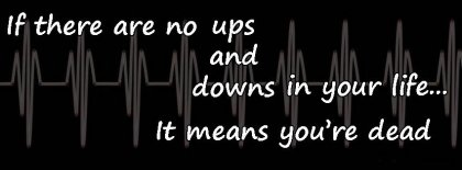 Ups And Downs In Life Facebook Covers